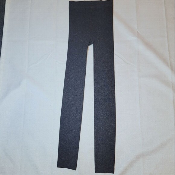 Ellen Tracy Gray Fleece Leggings Size Large - Picture 6 of 8